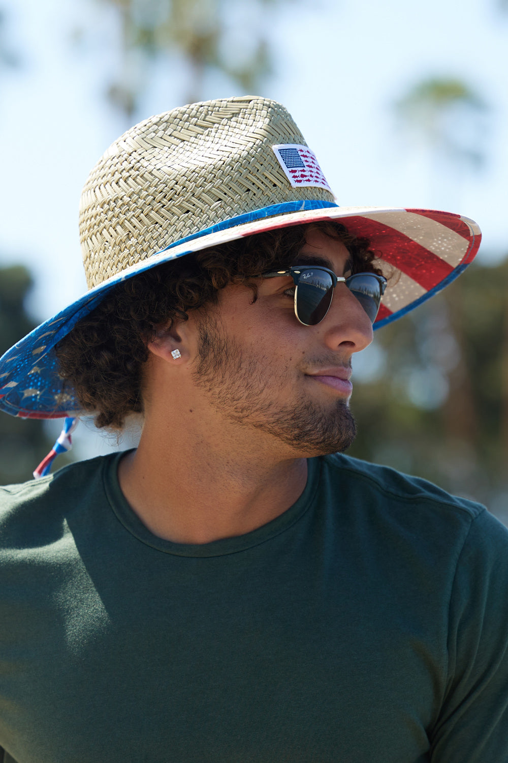 Loyalist Straw Lifeguard Hat Doba